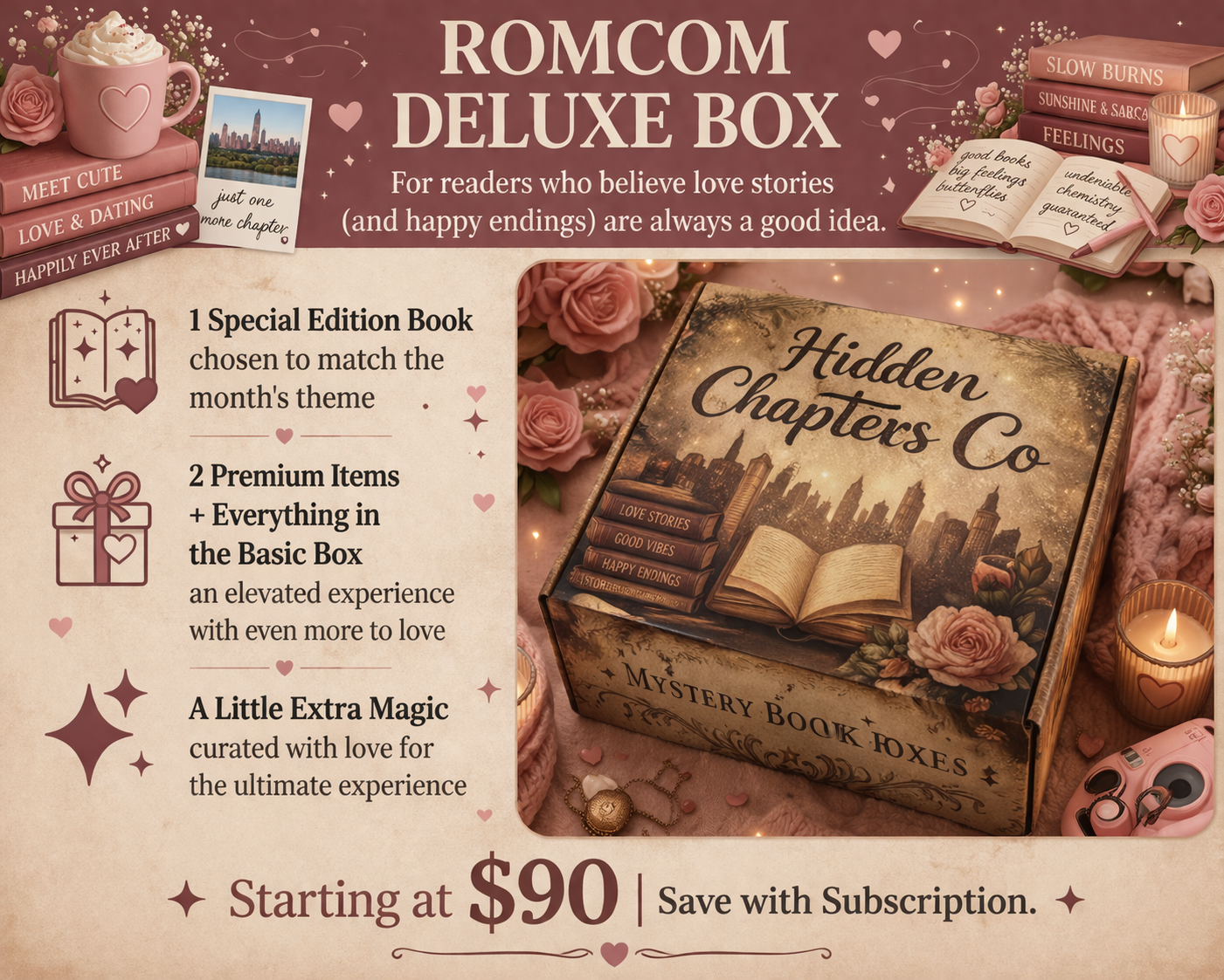 Romcom Deluxe Box- June