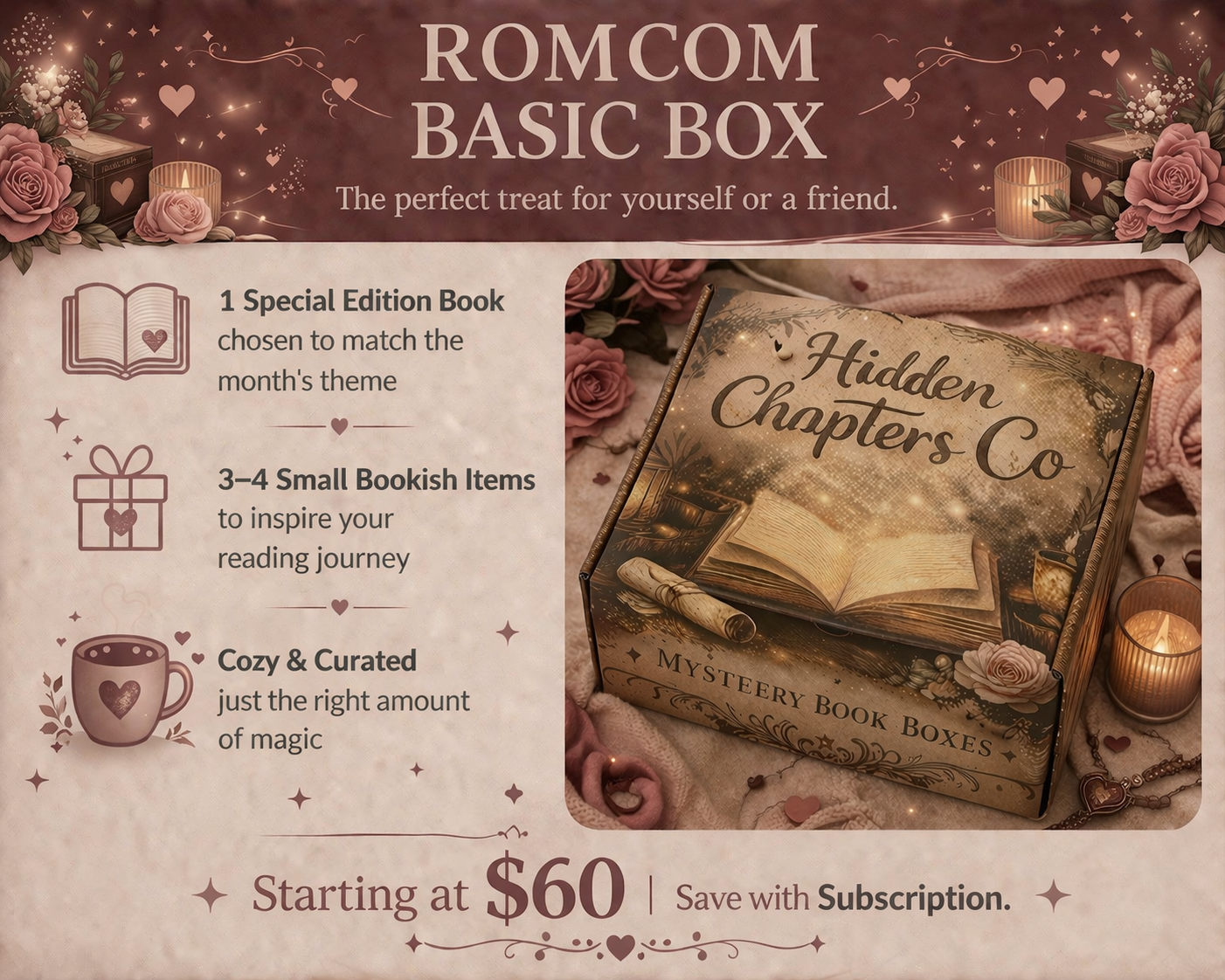 Romcom Basic Box- June