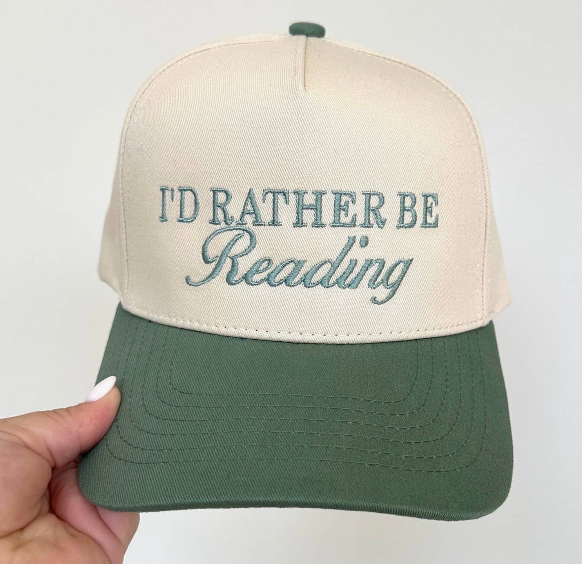 I’d Rather Be Reading Hat