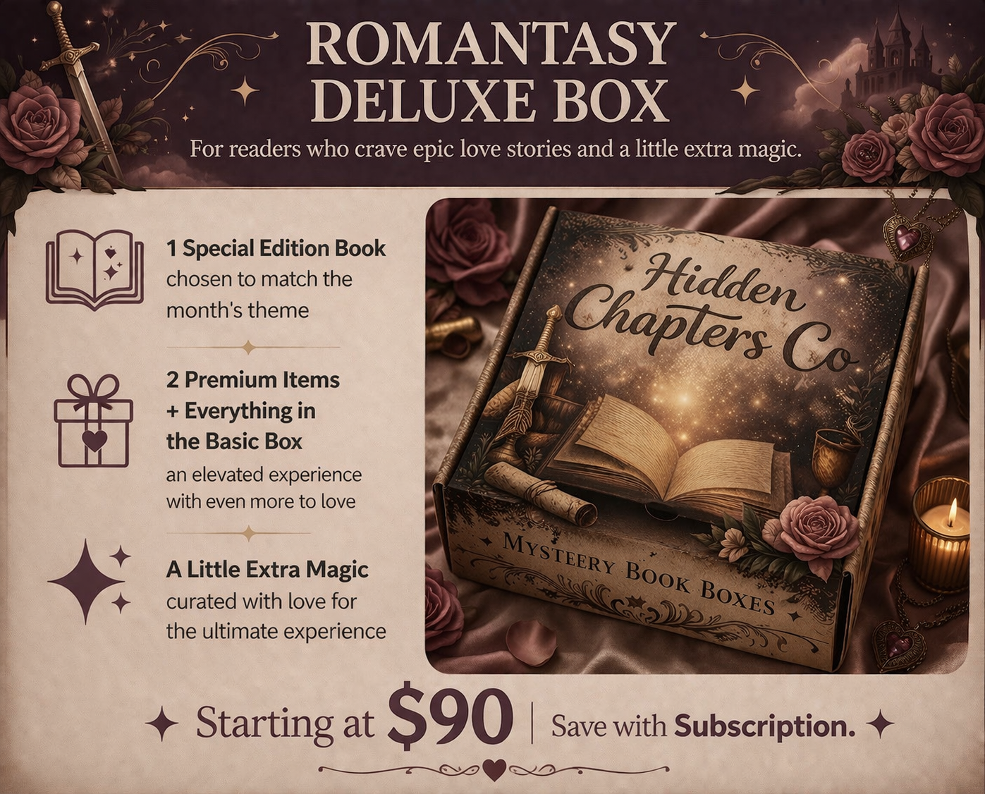 Romantasy Deluxe Box- June