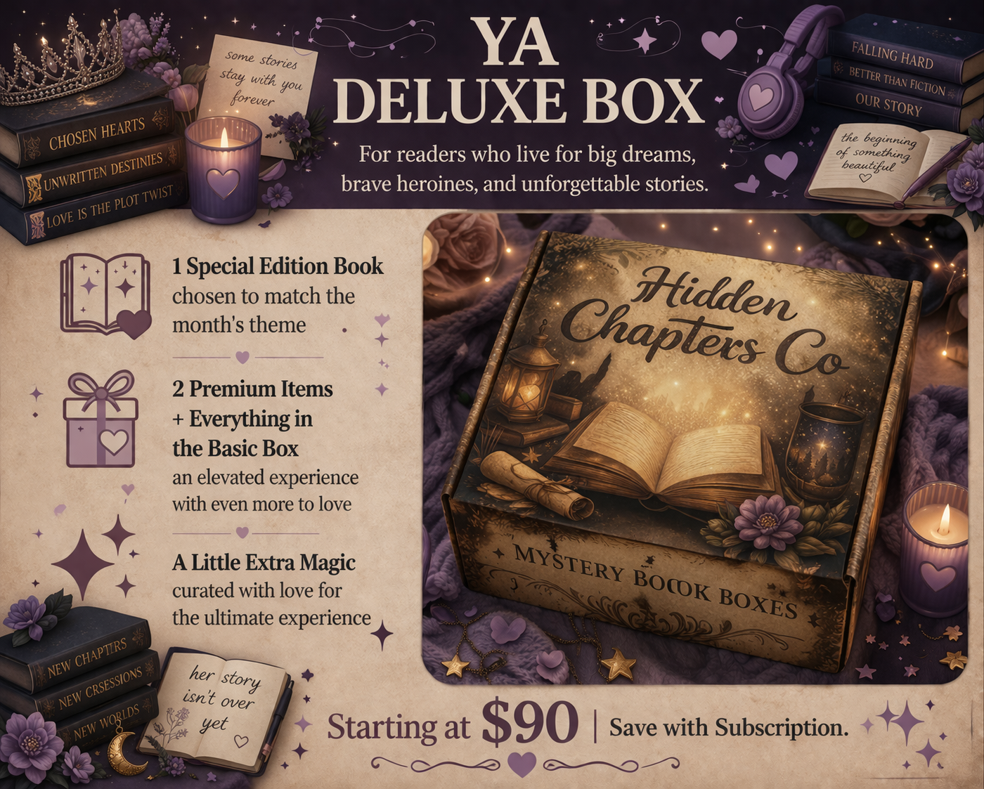 YA Deluxe Box- June