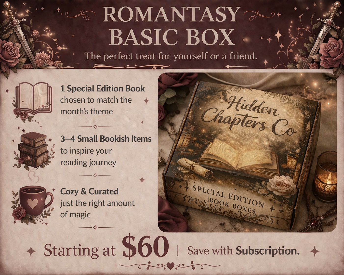 Romantasy Basic Box- June