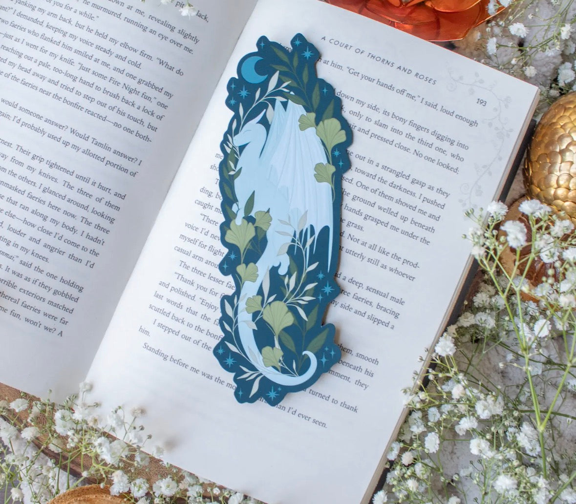 Moonlight Dragon Bookmark