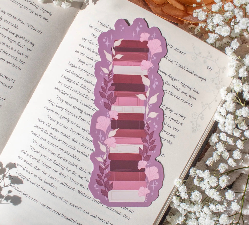Bookstack Bookmark Die-Cut