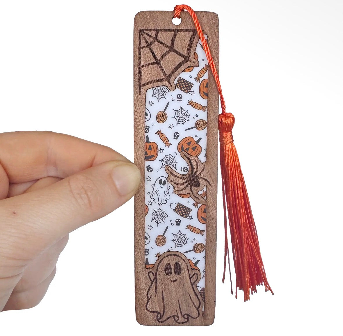Ghost Halloween Bookmark