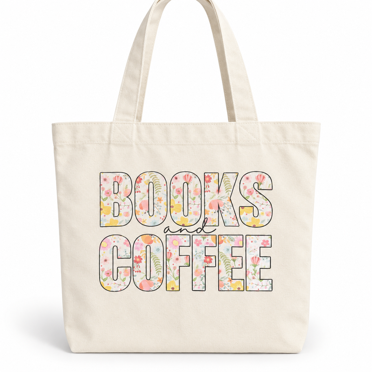 Books and Coffee Book Bag